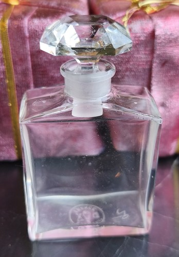 Ancien flacon cristal - flacon, en