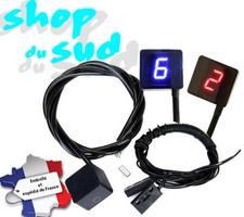 INDICATEUR DE VITESSE RAPPORT ENGAGE A LED MOTO BETA DERBI SUPERMOTARD SHERCO
