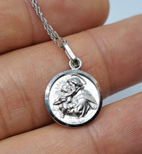 Collier pendentif médaille en