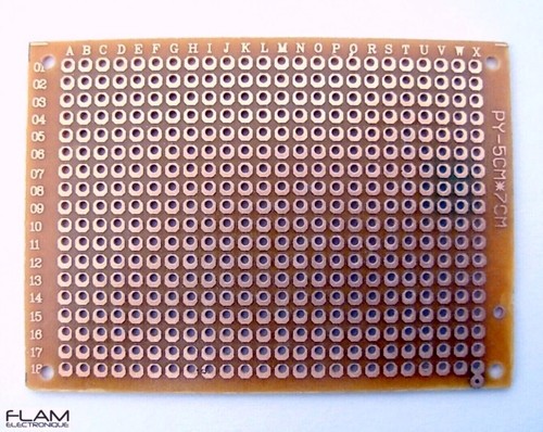 Plaque pcb prototype simple - plaque,