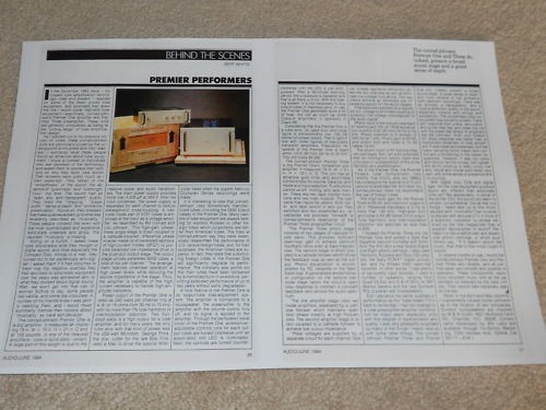 Conrad johnson premier one - conrad-johnson,