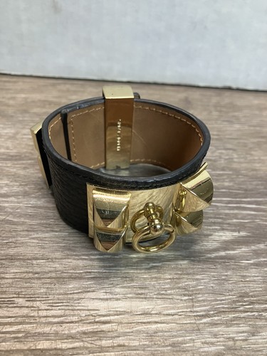 Hermes paris black leather - paris,