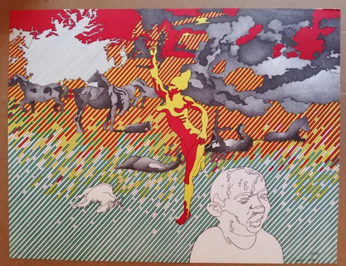 Cueco nuées affiche - affiche, originale