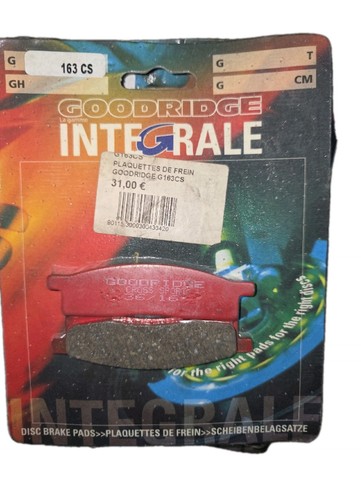 Plaquettes frein goodridge - plaquettes,