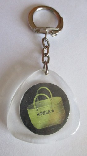 Porte clé vintage plastique - porte,