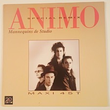 ANIMO "Mannequins De Studio", Vinyl MAXI 45t, 1989 TBE