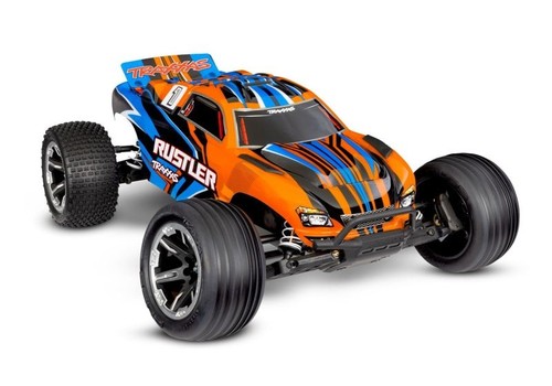 Traxxas rustler orange 10 - traxxas, 1/10