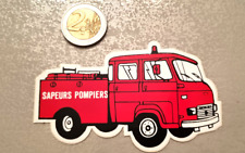 Autocollant camion Sapeurs Pompiers (4)