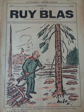 1925 - LE RUY BLAS - REVUE ANCIENNE SATIRIQUE - " république Allemande "