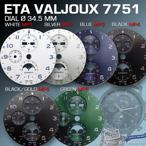 Dial fit movement - dial,