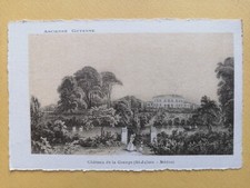 CPA Gravure Dessin ANCIEN St JULIEN BEYCHEVELLE Médoc Gironde CHÂTEAU LAGRANGE