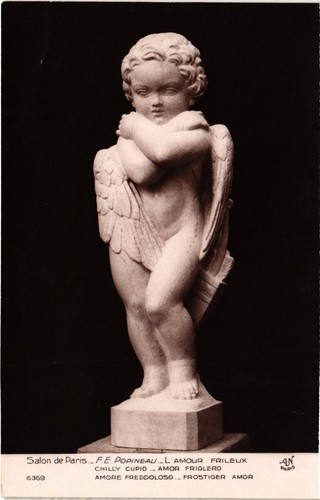 Cpa amour frileux - frileux,