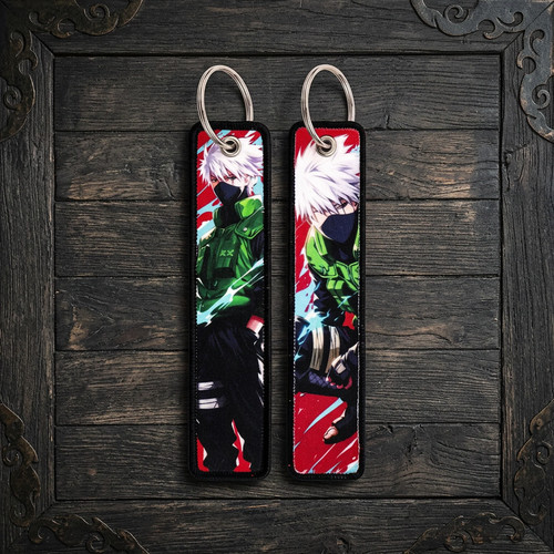 Embroidery keychain naruto - embroidery,