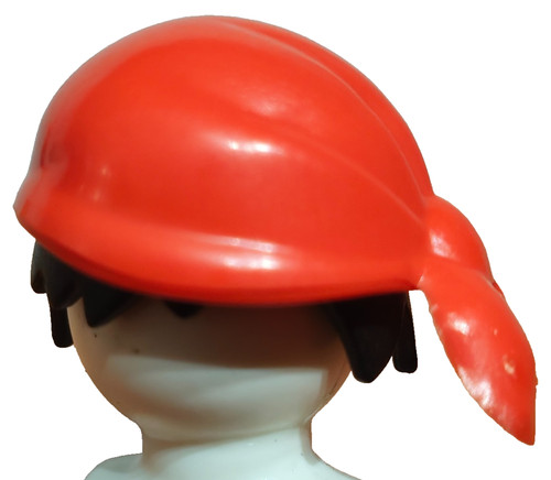 Playmobil ancien foulard - foulard, rouge