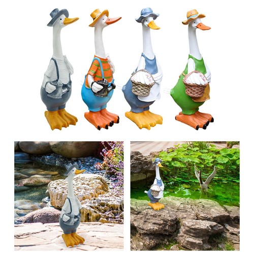 Statue canard statues - statue,
