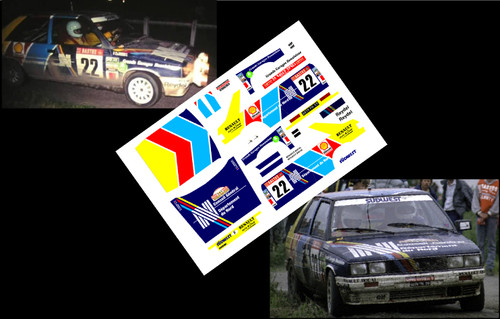 Decals renault 11 - [decals, 1/43]
