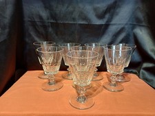 lot 9 Verres à eau cristal