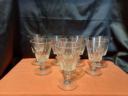 Lot verres eau cristal - 9,