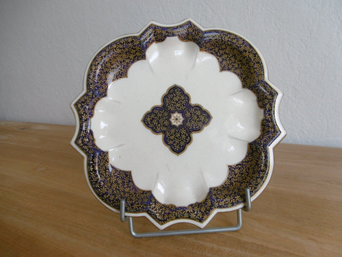 Assiette terre fer gien - assiette,