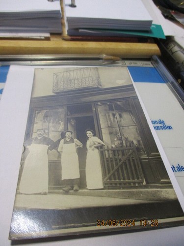 Carte photo boucherie - carte,