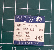 Original PUW 260- 445 Ressort