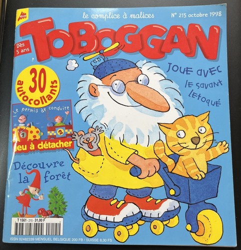 Toboggan magazine 215 dès - magazine, n°215