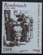 Timbre - FRANCE - Tableau de REMBRANDT - Neuf ** - YT3984 - 2006