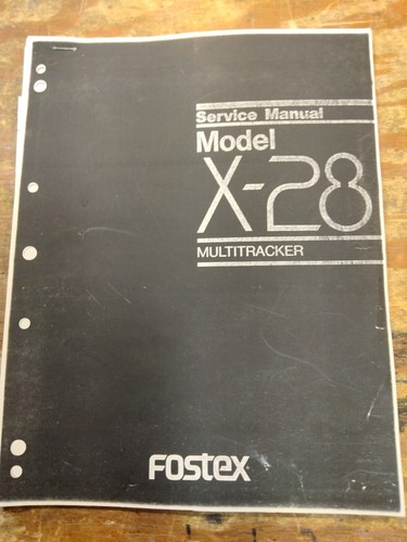 Fostex model 28 - fostex, x-28