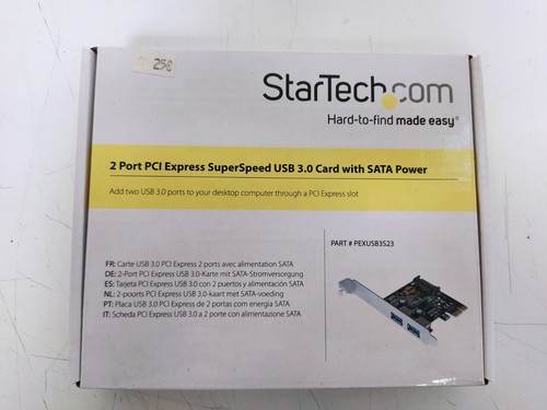 Startech pexusb3s23 carte pci - startech,