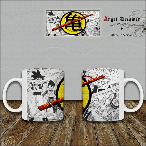 Mug tasse dbz goku - tasse, planche