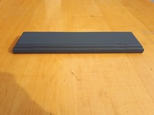 socles en bois peint en gris foncé pour figurine ou maquette 27,8 x 7 cm