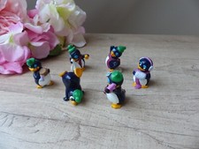 Lot de 6 KINDER  - 1995 - Les Petits Pingos - Pingouins Vintage