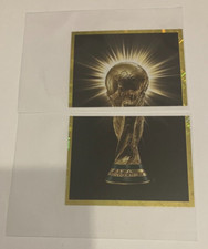 Image Sticker Cromo Brillante Trophée COUPE DU MONDE PANINI WORLD CUP QATAR 2022
