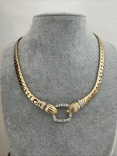 Collier Ras Du Cou Plaqué Or