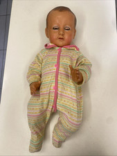 Ancien poupon baigneur Petit Colin 55cm numéro 55  Aigle France  yeux riboulants