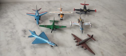 Lot avions épaves matchbox - 7,