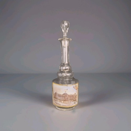 Rare carafe décor émaillée - carafe,