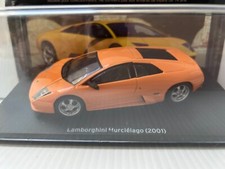 PRESSE ALTAYA IXO Lamborghini Murciélago 2001 Orange 1/43 Voiture Miniature