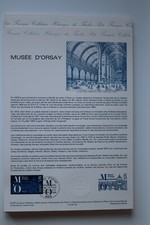 France 1987 - 25 documents philatéliques 1er jour, PA, Unesco, Bande-carnet