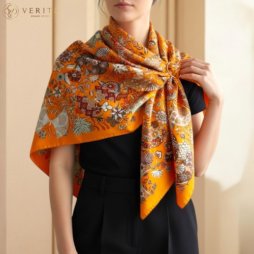 Rare vintage hermes silk - hermes,