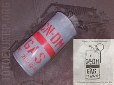 REPRO INERTE METAL GRENADE M6 GAS   jeep willys dodge us  ENGINEERS ww2