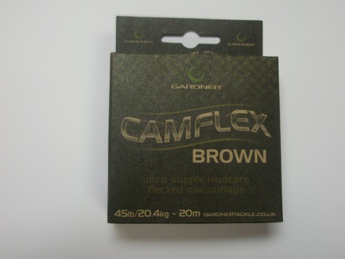Gardner camflex leadcore 20m - gardner,