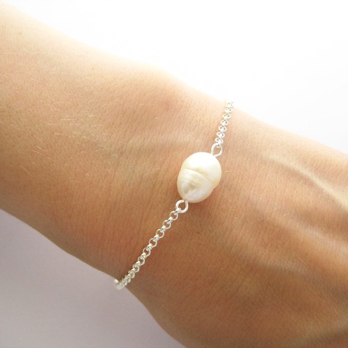 Bracelet perle culture - perle, et