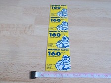 4 autocollants MICHELIN ALPIN