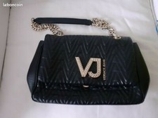 SAC VERSACE JEANS BON ETAT AVEC SA POCHETTE VERTE