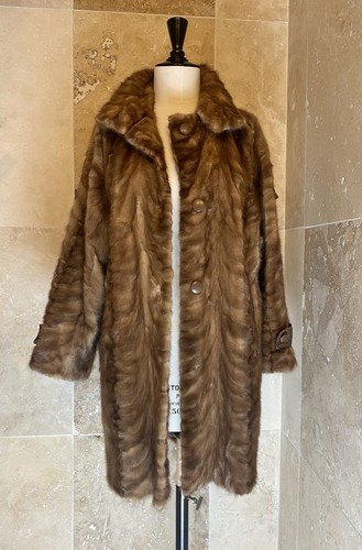 Manteau vison femme - femme, col