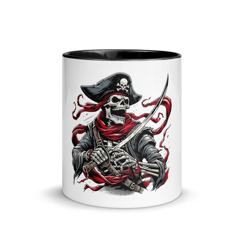 Tasse mit farbiger innenseite - tasse,