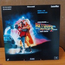 Retour Vers Le Futur 2 Laser Disc LD Laserdisc Film Pioneer PAL Fr Exc Etat 