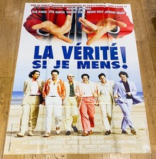 LA VÉRITÉ SI JE MENS Affiche cinéma 120x160 GILOU, JOSÉ GARCIA, ANCONINA 1996