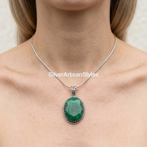 Pendentif argent sterling - en,